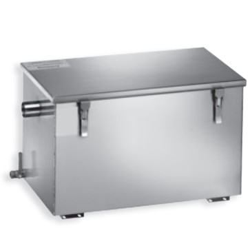 Separatore di grasso manuale, capacità 45+45 lt.
