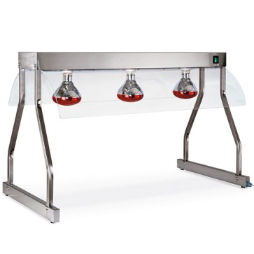 lampade a infrarossi su telaio, 3x GN 1/1