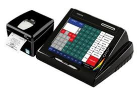 Cassa automatica c/computer pos sp800, 1 coristec print e 2 stampanti comand mod WTP200II USATA