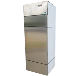 frigorifero da 600 litri in inox, 0°/+10°C - DANNEGGIATO