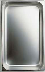 Bacinella GN in inox, GN 1/9 h=65 mm
