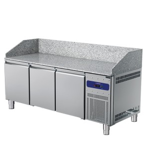 banco pizza 2150 mm a 3 porte 600x400 mm