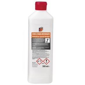 detergente acciaio inox liquido, 0,5 litro