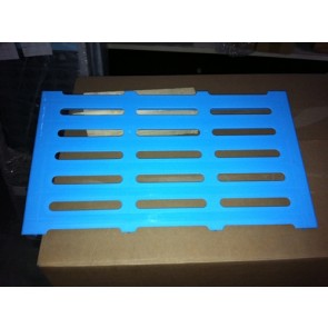 RIPIANO PER SCAFFALE IN ALLUMINIO;P=400;L=1200