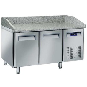 Banco pizza 1500 mm a 2 porte 600x400 mm