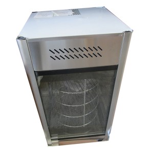 vetrinetta refrigerata a 4 piani ø 350 mm, 2°/+10°C - DANNEGGIATO