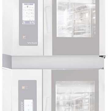 kit sovrapposizione forni per 6x GN 1/1 + 6x GN 1/1