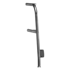 supporto per 2 ripiani in vetro