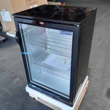 vetrina refrigerata sottobanco con 1 porta battente in vetro, 128 litri, +1/+10°C - DANNEGGIATA