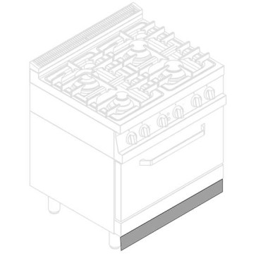 Zoccolo per modulo da 400 mm