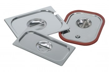 Coperchio GN in inox con guarnizione, GN 1/3