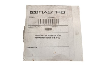 lama dentata per coltello gyros mod. MEGACUT