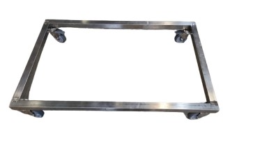 Carrello con ruote per cassette 600x400 mod. 222