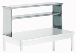 Mensola doppia per tavoli da 1200x300 mm