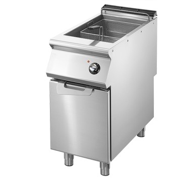 Friggitrice elettrica, capacità 1x 21 litri