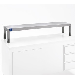 Mensola, sovrastruttura singola, fianchi aperti, 1600x350 mm