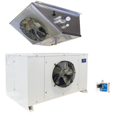 Gruppo split a pavimento, -18/-25°C, 27,54 m³/ 16,86 m³ (+32°C) - luce & 10 m cavo pannello remoto